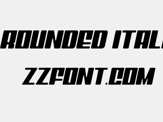 Mixbox Rounded Italic Demo