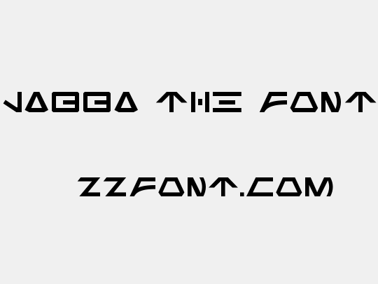Jabba the Font