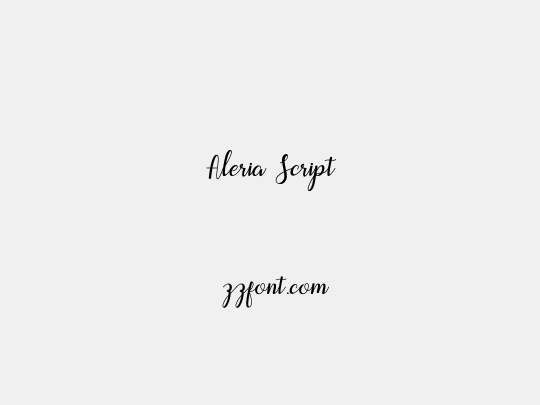 Aleria Script