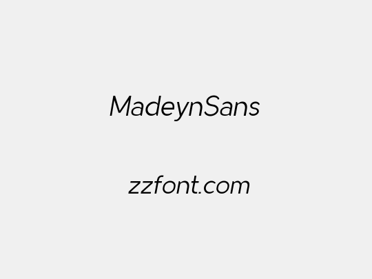 MadeynSans