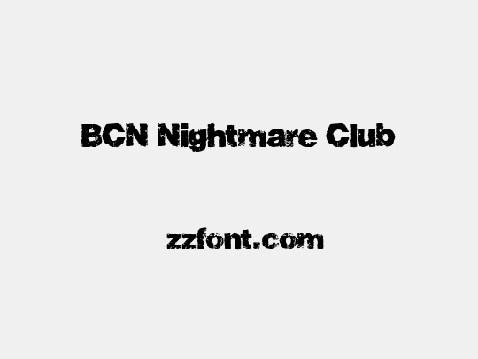 BCN Nightmare Club
