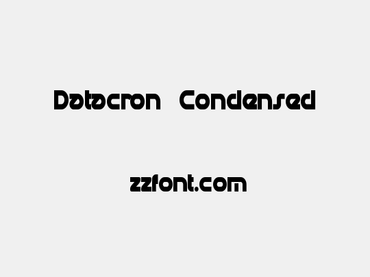 Datacron Condensed