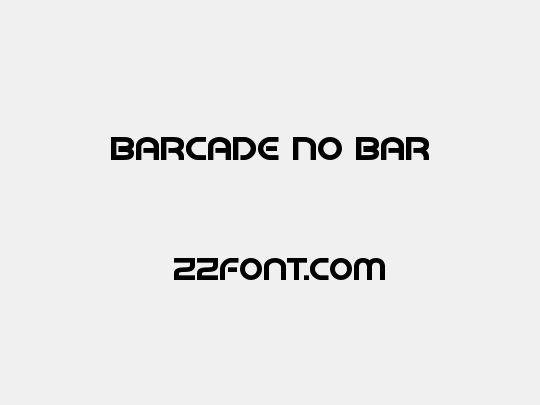 Barcade No Bar