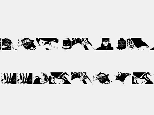 Kaku Dingbats One Piece Art One Piece Area