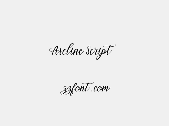 Aseline Script