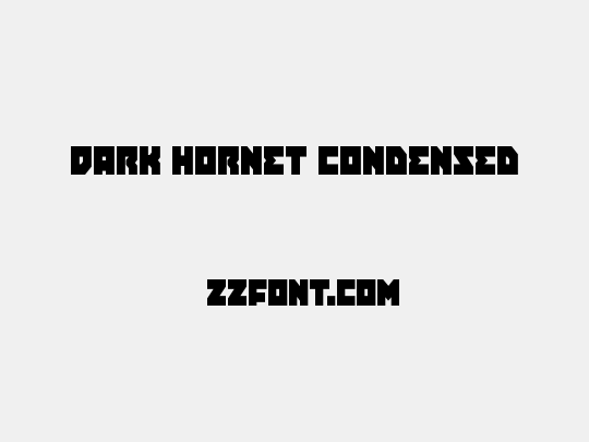 Dark Hornet Condensed