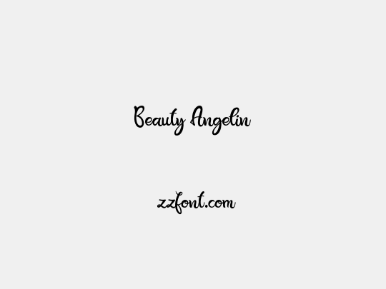 Beauty Angelin