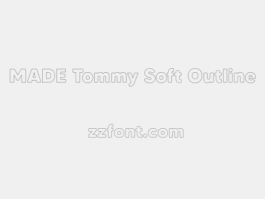 MADE Tommy Soft Outline