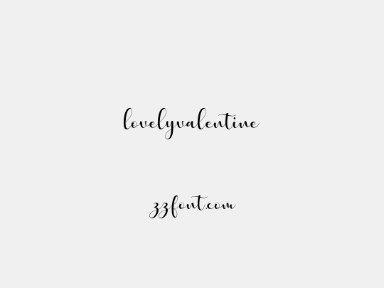 lovelyvalentine