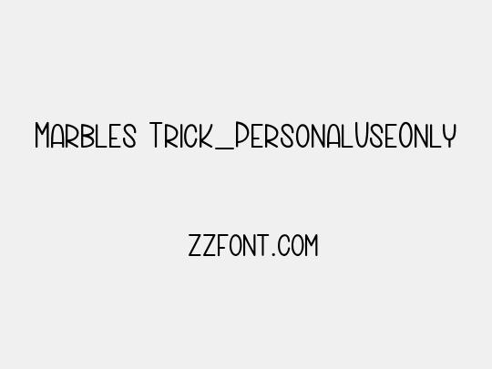 Marbles Trick_PersonalUseOnly