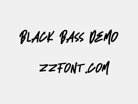 Black Bass Demo