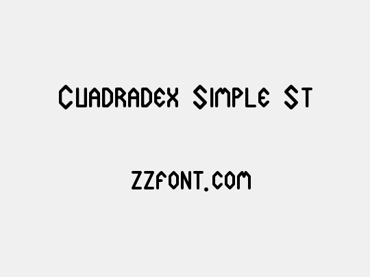 Cuadradex Simple St