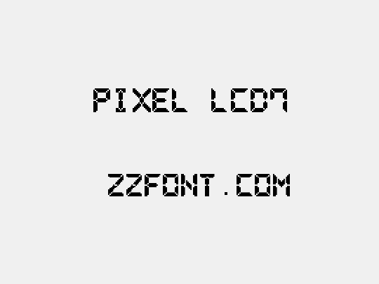 Pixel LCD7