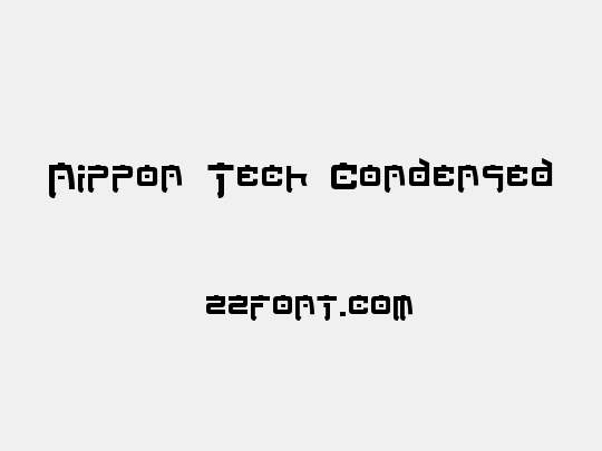 Nippon Tech Condensed