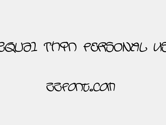 Sequal Thin PERSONAL USE