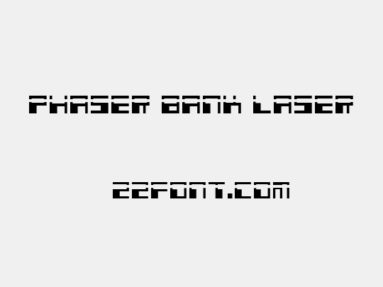 Phaser Bank Laser