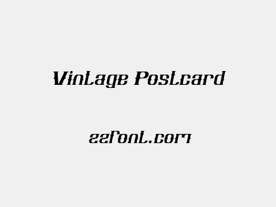 Vintage Postcard
