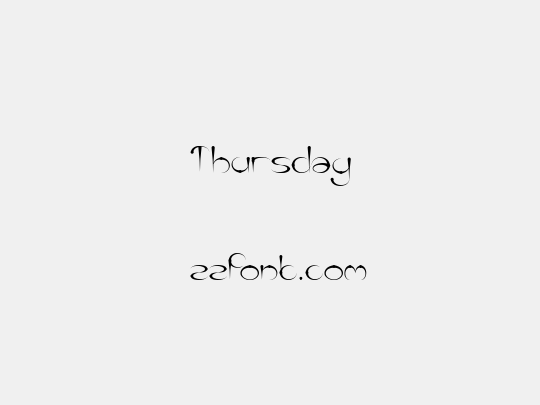 Thursday