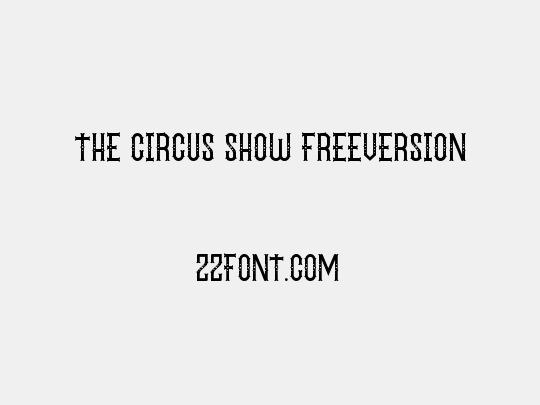 The Circus Show FreeVersion