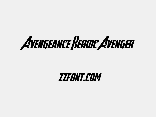 Avengeance Heroic Avenger
