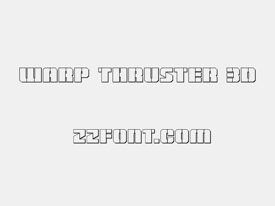 Warp Thruster 3D