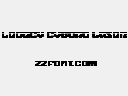 Legacy Cyborg Laser