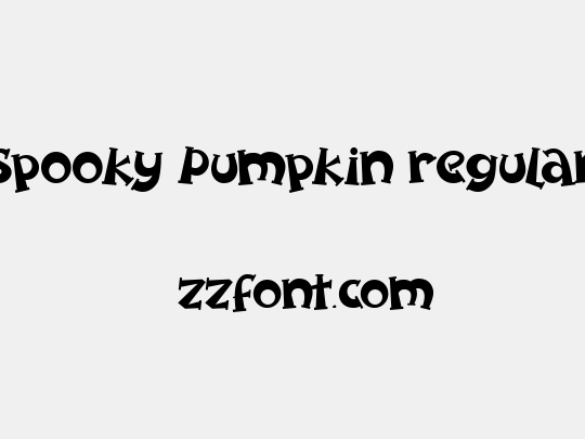 Spooky Pumpkin regular