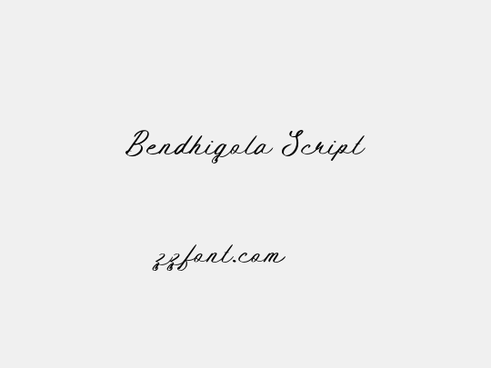 Bendhigola Script