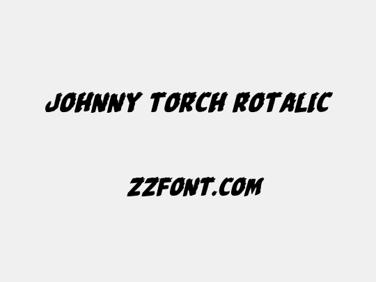 Johnny Torch Rotalic