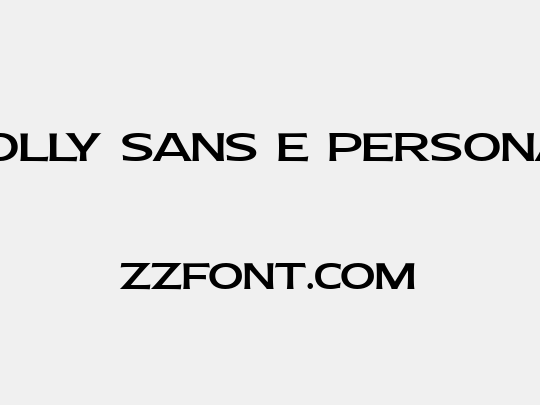 Molly Sans E PERSONAL