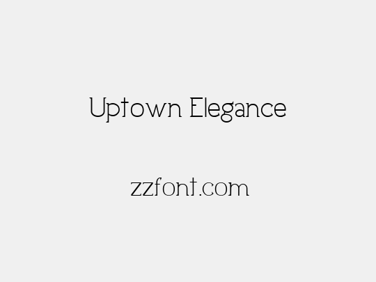 Uptown Elegance