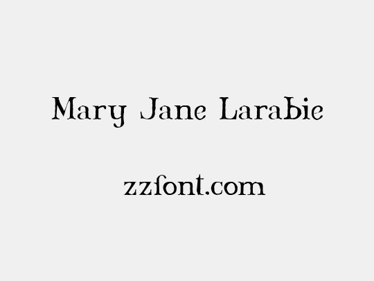 Mary Jane Larabie