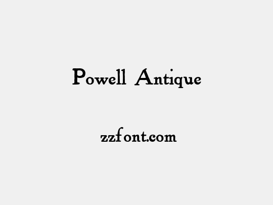 Powell Antique