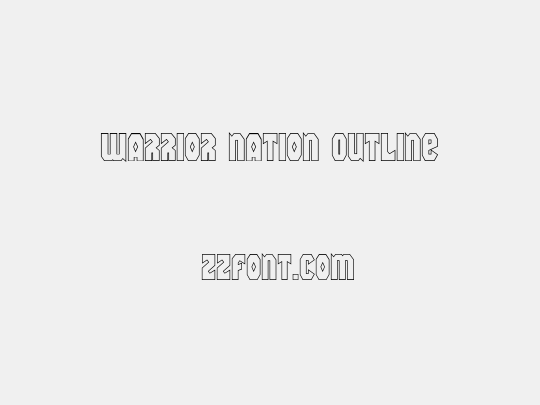 Warrior Nation Outline