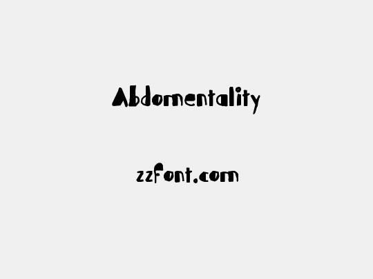 Abdomentality