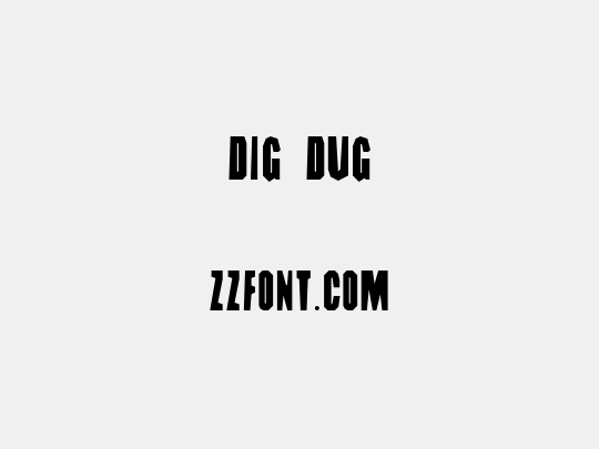 DIG DUG