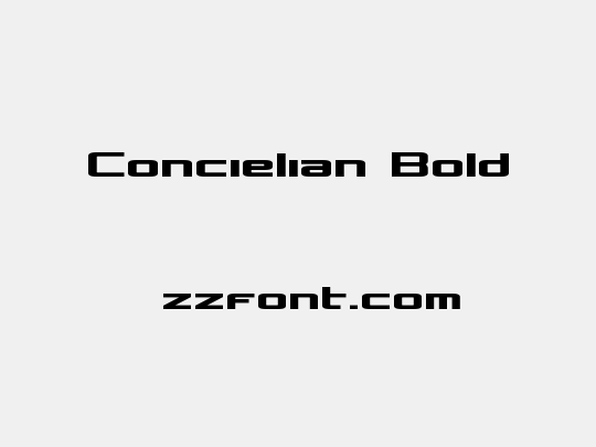 Concielian Bold