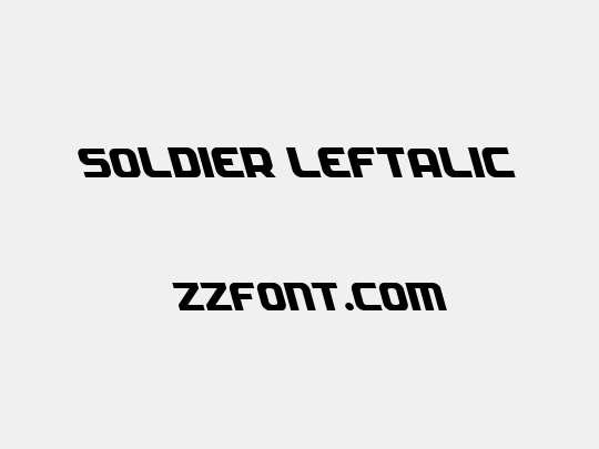 Soldier Leftalic