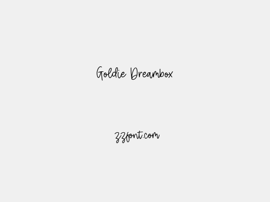 Goldie Dreambox