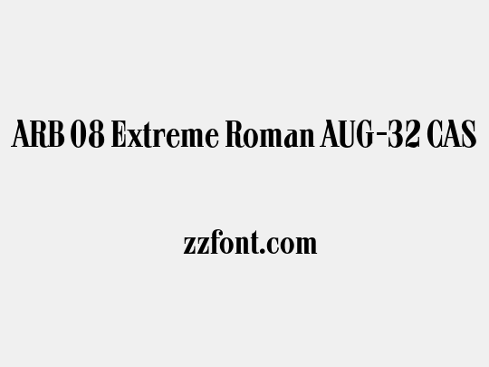 ARB 08 Extreme Roman AUG-32 CAS