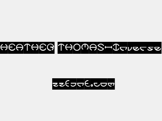 HEATHER THOMAS-Inverse