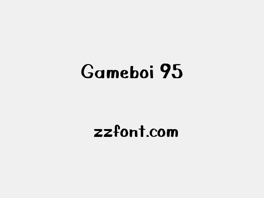 Gameboi 95