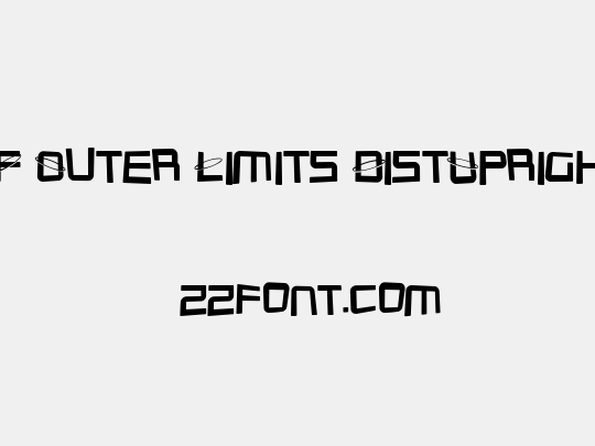 SF Outer Limits DistUpright