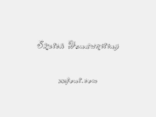 Sketch Handwriting