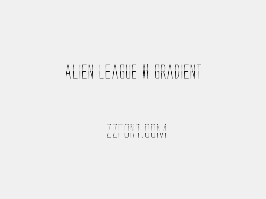 Alien League II Gradient