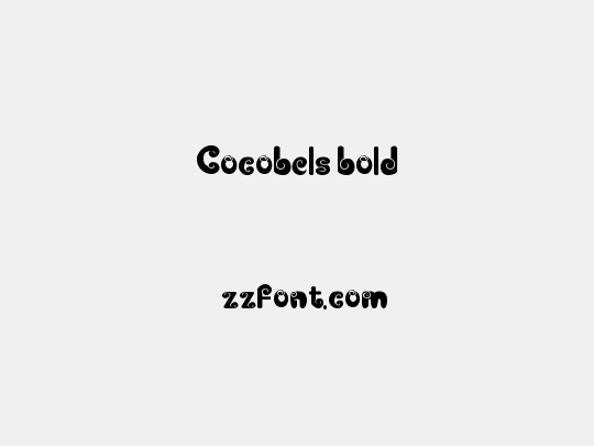 Cocobels bold