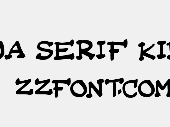 Da Serif Kid