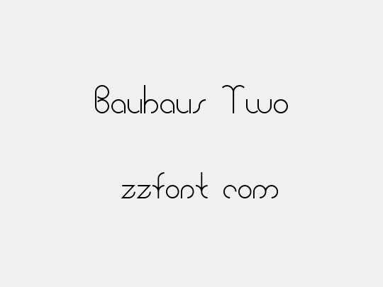 Bauhaus Two