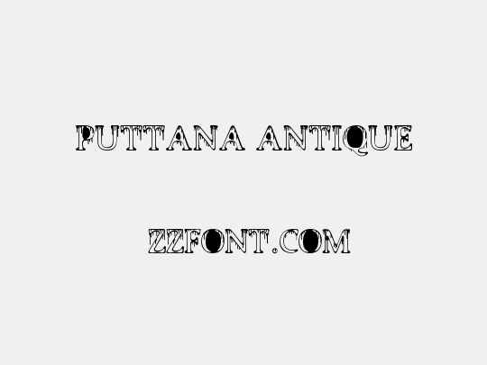 PUTTANA ANTIQUE