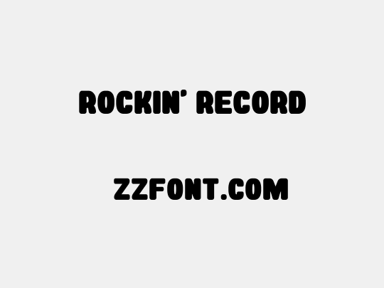 Rockin' Record